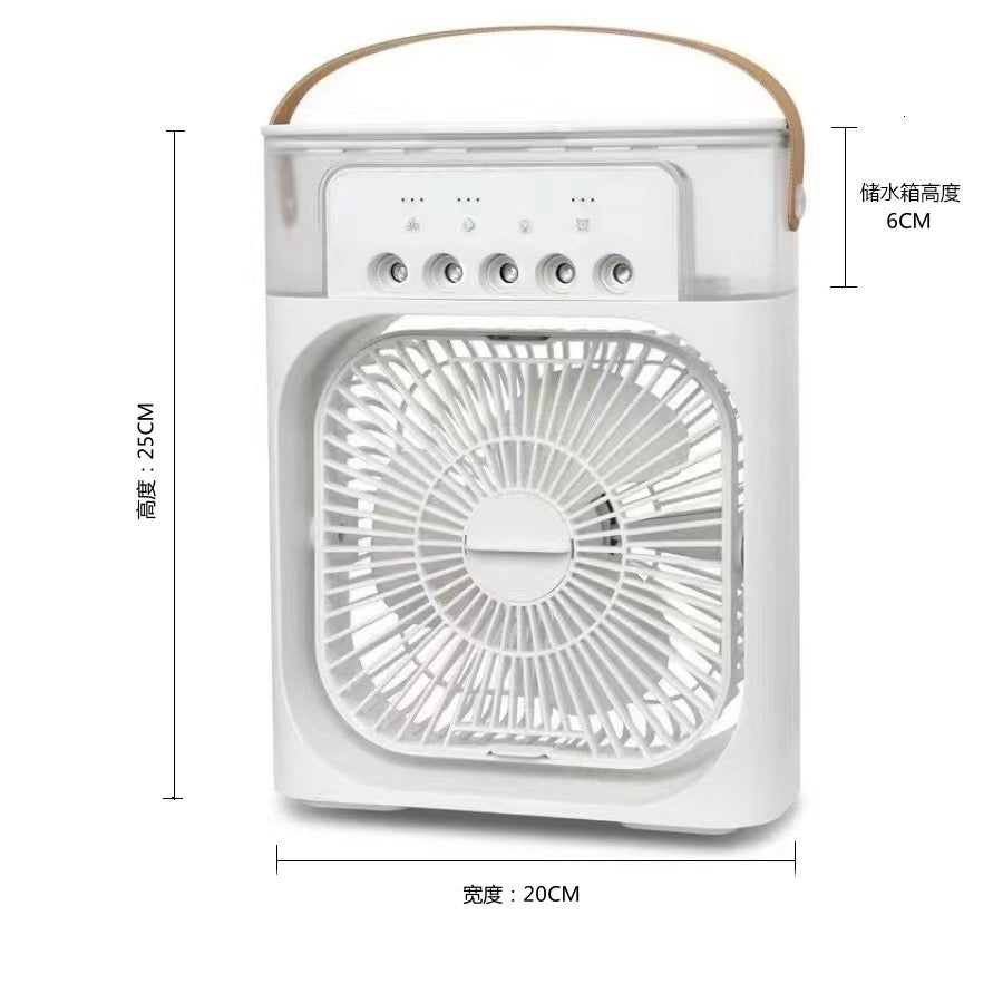 Ventilador Enfriador de Aire Portátil 3 en 1 – Mini AC para Habitación, Oficina y Coche | Refrigeración Rápida + Humidificador | Envío desde EE. UU. 🇺🇸 | ¡Súper Ventas en TikTok y Amazon!
