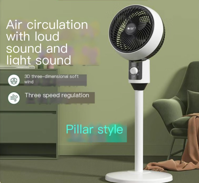 Ventilador Circulador de Aire Silencioso de Alta Potencia
