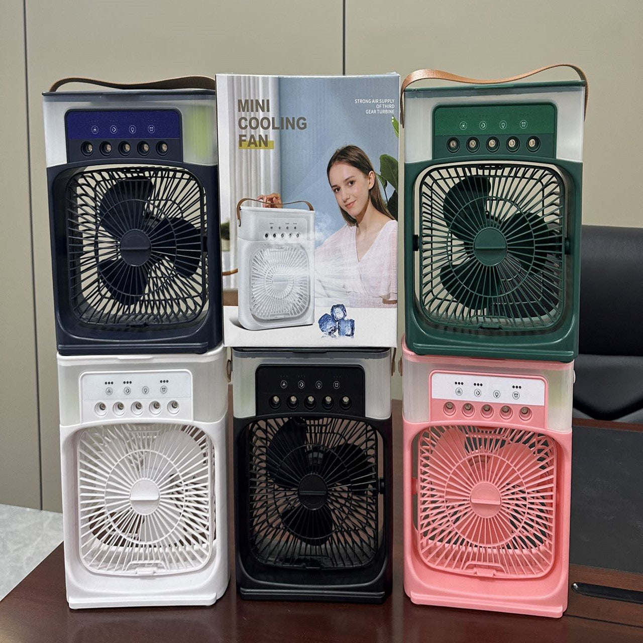 Ventilador Enfriador de Aire Portátil 3 en 1 – Mini AC para Habitación, Oficina y Coche | Refrigeración Rápida + Humidificador | Envío desde EE. UU. 🇺🇸 | ¡Súper Ventas en TikTok y Amazon!