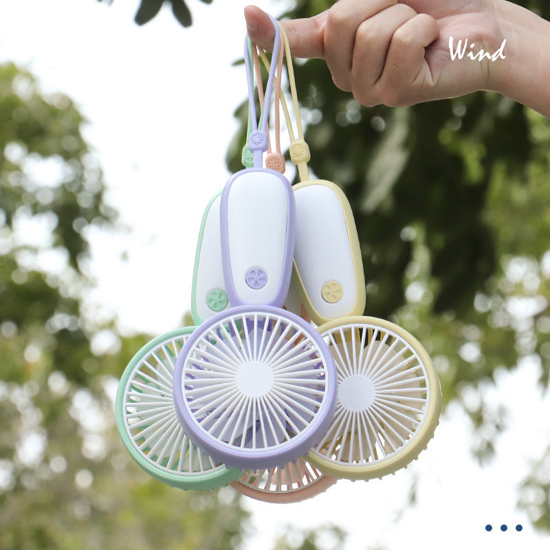 Mini Ventilador de Mano Recargable USB Portátil
