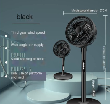 Ventilador Circulador de Aire Silencioso de Alta Potencia