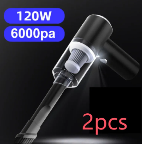Aspirador de Coche Inalámbrico 120W
