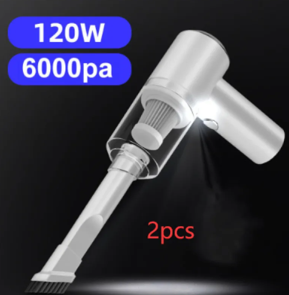Aspirador de Coche Inalámbrico 120W
